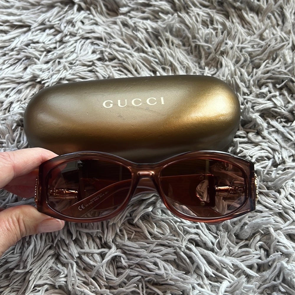 Authentic Gucci sunglasses with case